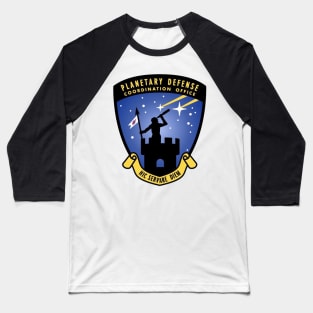 Planetary Defense Coordination Office Logo Baseball T-Shirt